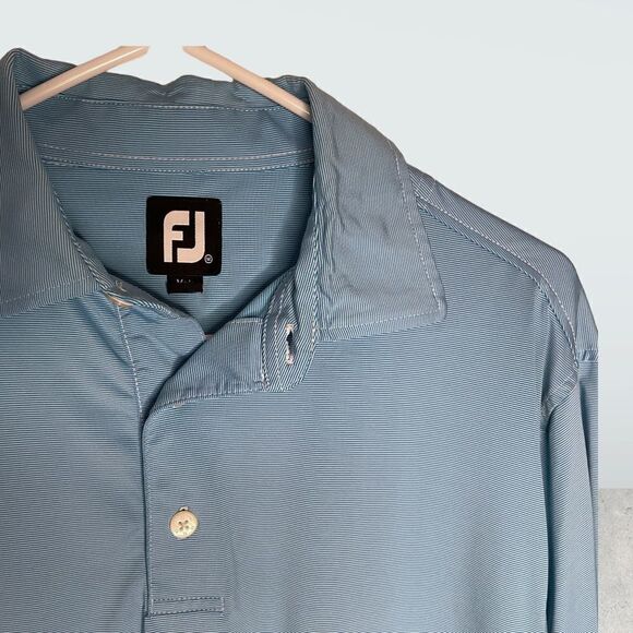 Footjoy Mens Short Sleeve Polo Shirt Size M‎ - Picture 1 of 10